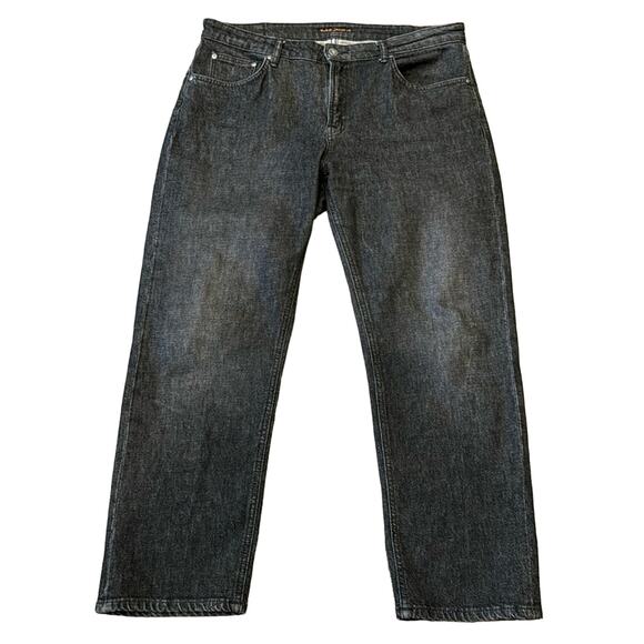 Nudie Jeans Women's Straight Sally Jean Pixelated Grey Size 34 - Picture 3 of 11